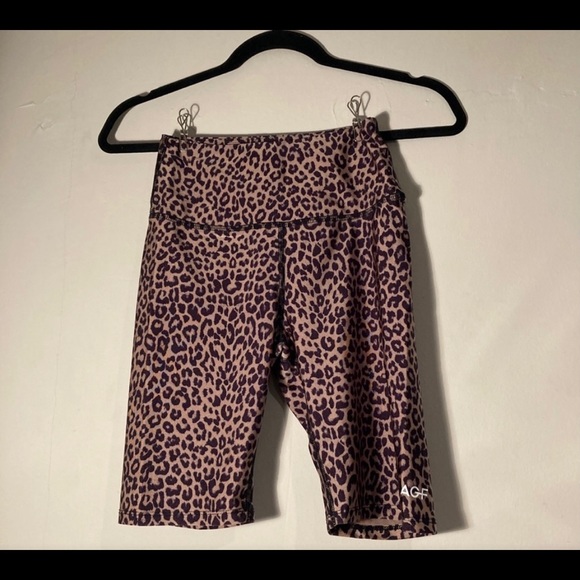 AGF All Good Feels Venice Biker Shorts Cheetah - Picture 4 of 4
